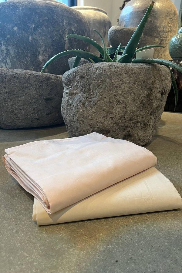 Rabens Saloner Solid Sheet Solid Sheet 260x260 Cm I Ivory