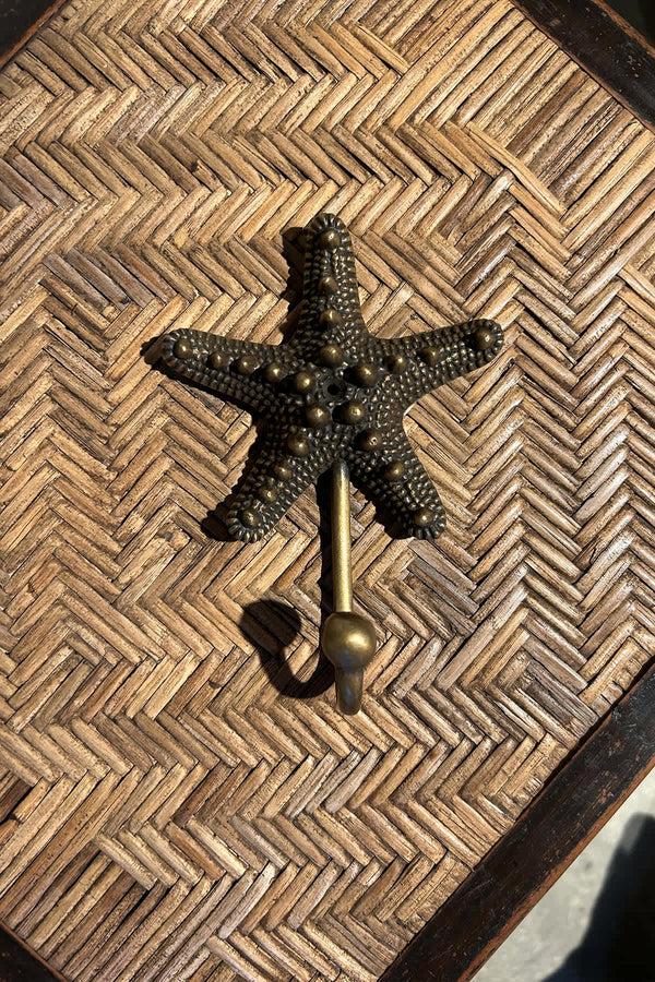 Rabens Saloner Starfish Hook Large Rabens Apartment I Matte Brass