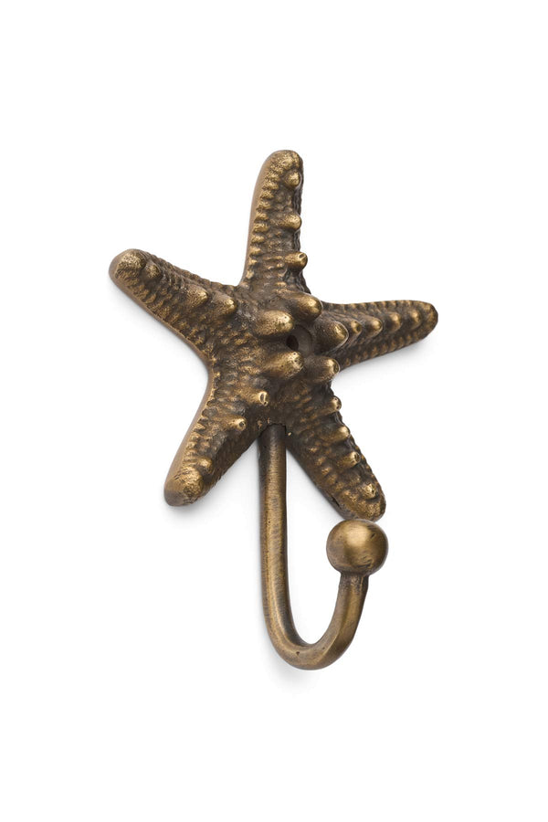 Rabens Saloner Starfish Hook Small Rabens Apartment I Matte Brass