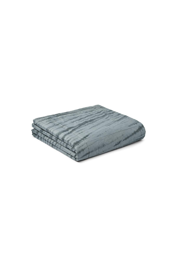 rabens saloner Tie-dye bed cover Bed cover 70x270 cm I Grey combo