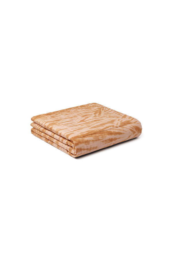 rabens saloner Tie-dye bed cover Bed cover 70x270 cm I Rose combo