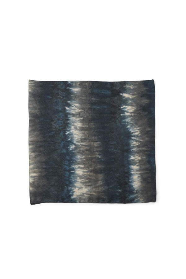 Rabens Saloner Tie-Dye Napkin Rabens Apartment I Indigo Combo