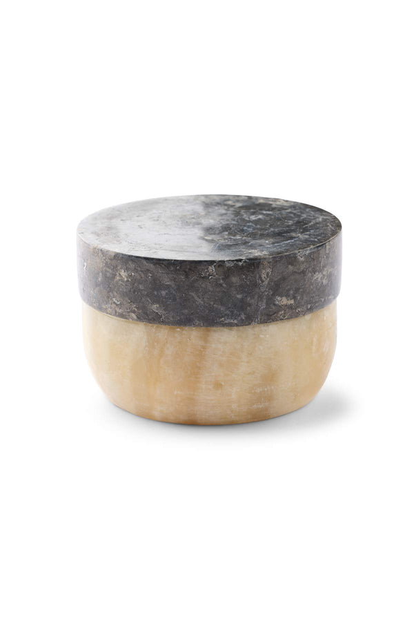 rabens saloner Two colored marble box Marble box I Beige Combo