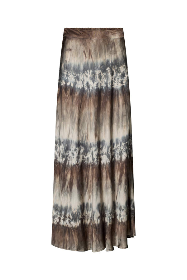 rabens saloner Willie Arizona long A-line skirt I Cement combo