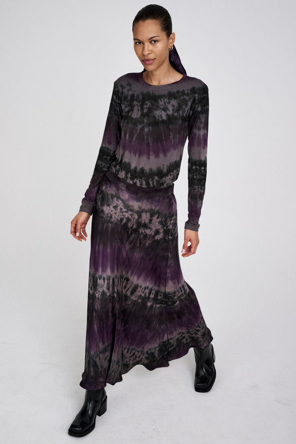 Rabens Saloner Xenia Arizona Long Sleeve T-shirt I Purple Combo