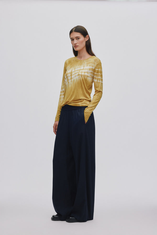 Rabens Saloner Xenia Frequency Long Sleeve T-shirt I Golden Combo