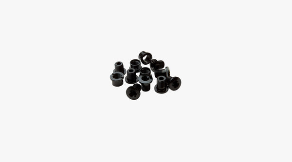 race face Chainring Bolt(8) & Nut(4) (TORX AL BLK )
