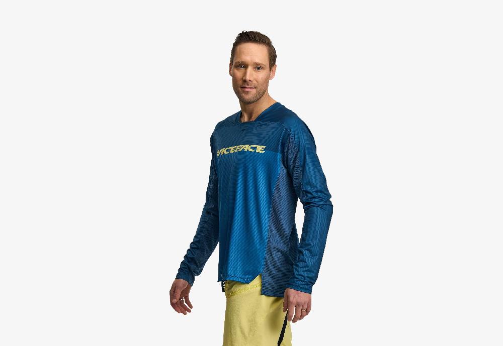 Race Face Diffuse LS Jersey - Men's
