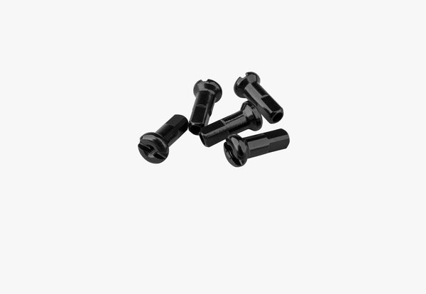 Race Face Nipples Black- 5pc Aloy