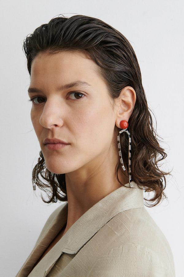 Rachel Comey Draped Baguette Earring