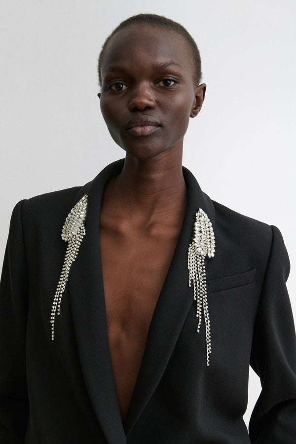 Rachel Comey Dripping Fern Brooch (Left)