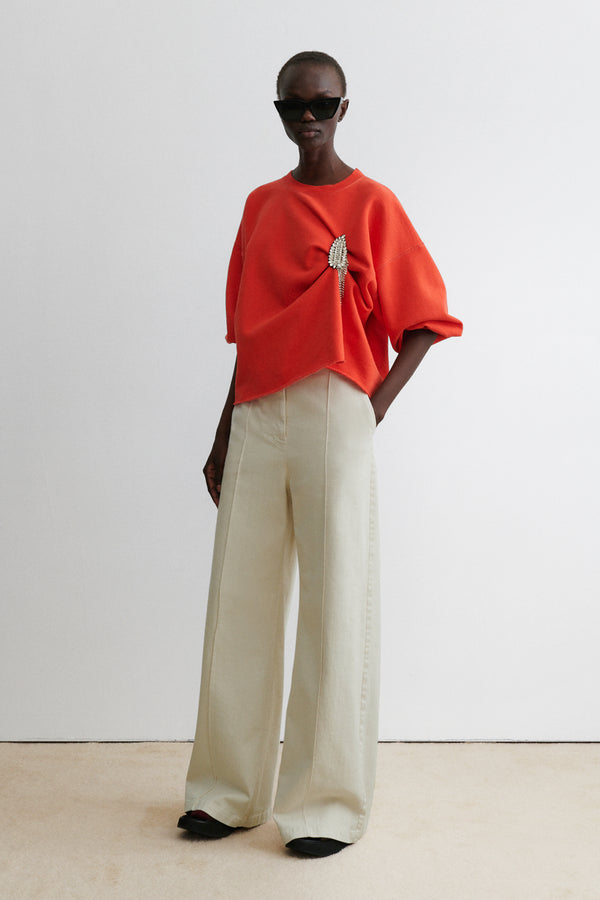 Rachel Comey Dripping Fern Brooch (Right)