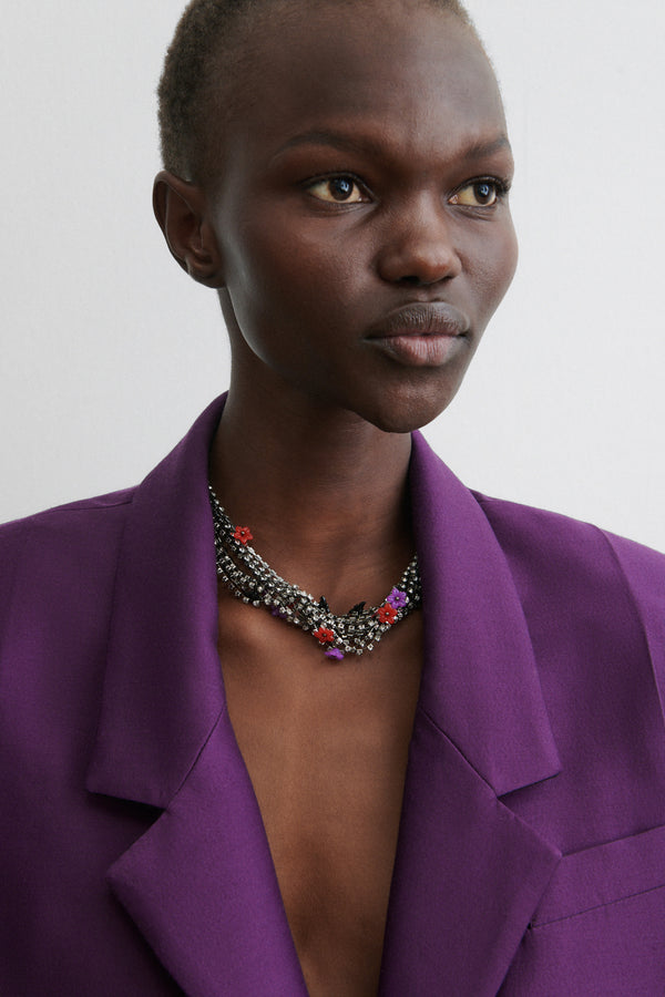 Rachel Comey Flower Bouquet Necklace