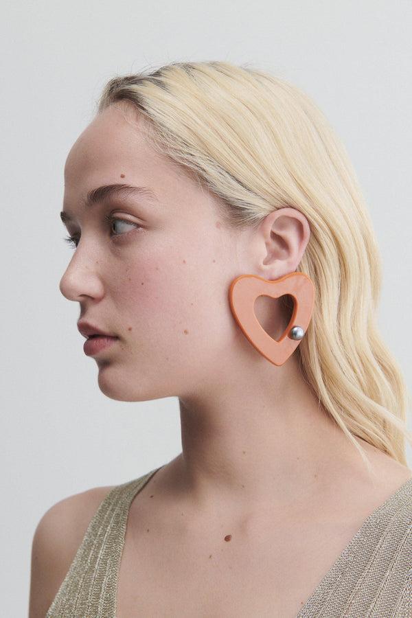 Rachel Comey Pearl Studded Cupid Earring
