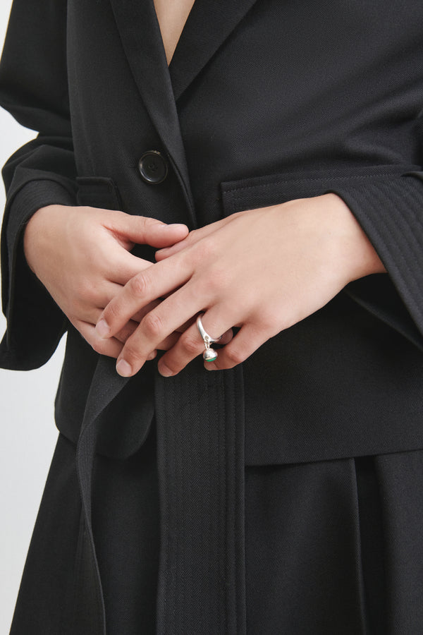 Rachel Comey Quarry Fret Ring-C