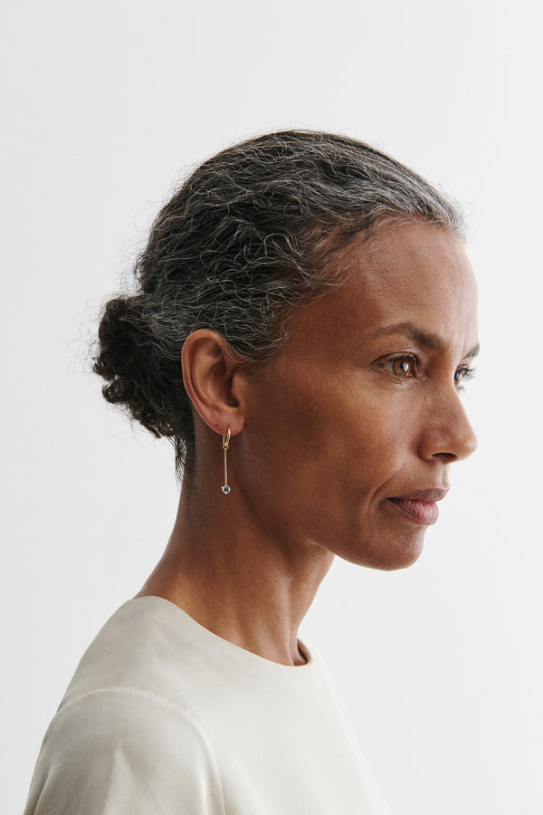 Rachel Comey Quarry Serr Hoop Earring Single