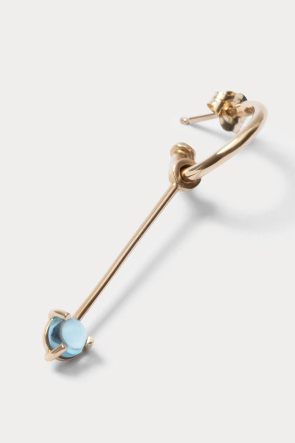 Rachel Comey Quarry Serr Hoop Earring Single