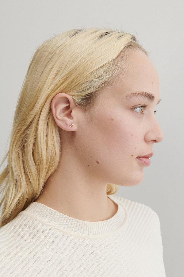 Rachel Comey Quarry TriSemi Earring Single