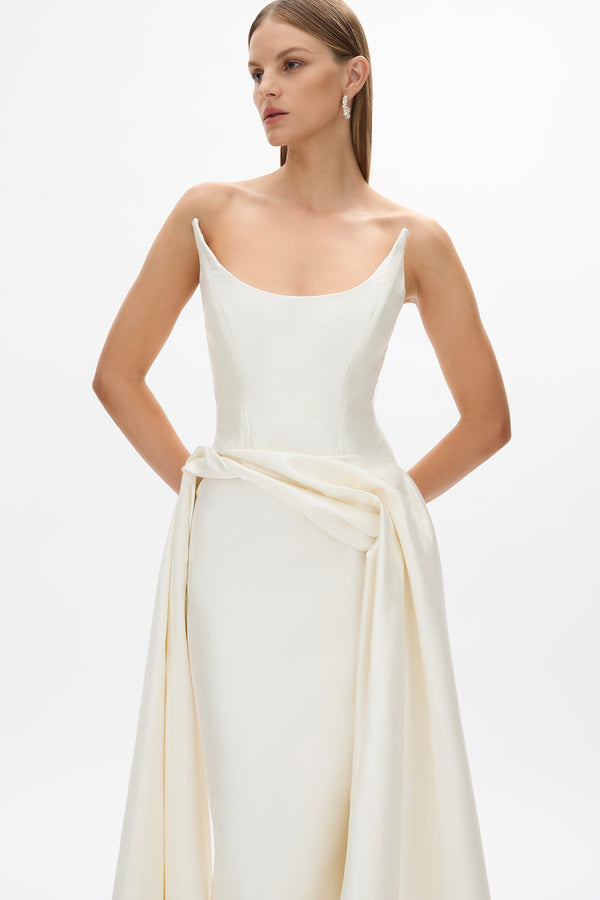 Rachel Gilbert Adeline Gown Ivory | Shop Rachel Gilbert Online – Rachel Gilbert US