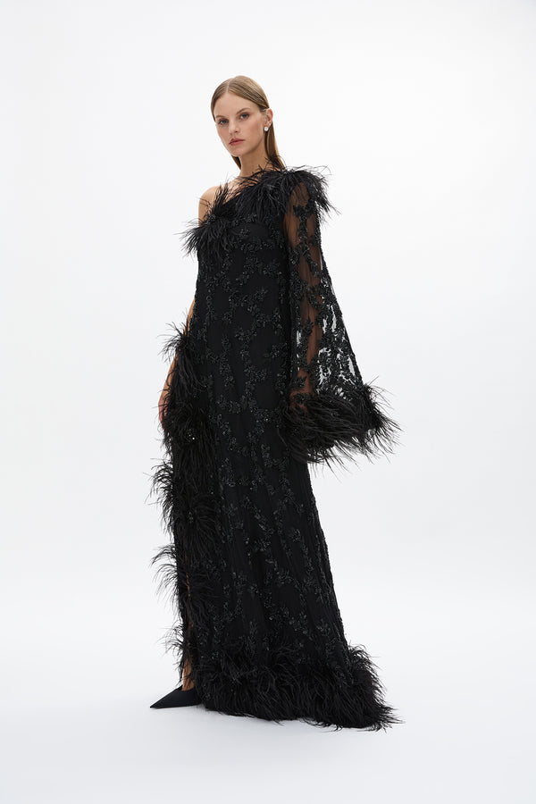 Rachel Gilbert Alby Gown Black | Shop Rachel Gilbert Online – Rachel Gilbert US