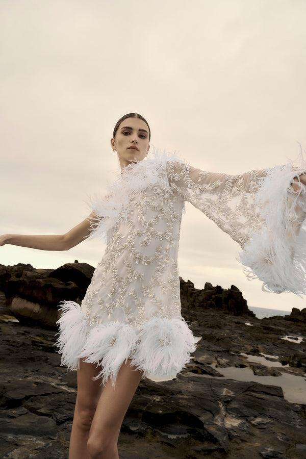 Rachel Gilbert Alby Mini Ivory | Shop Rachel Gilbert Online – Rachel Gilbert US