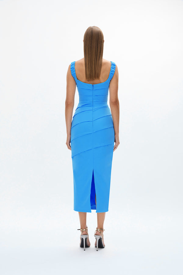 Rachel Gilbert Anna Dress Aqua | Shop Rachel Gilbert Online – Rachel Gilbert US
