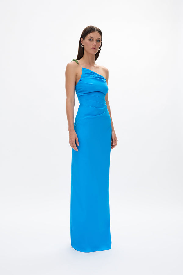 Rachel Gilbert Antoinne Gown Aqua | Shop Rachel Gilbert Online – Rachel Gilbert US