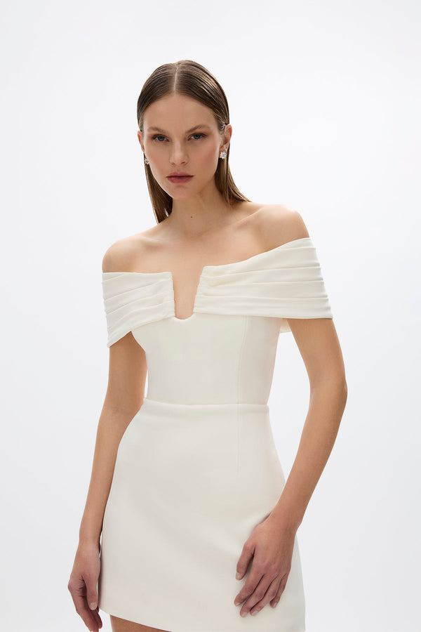 Rachel Gilbert Aven Mini Ivory | Shop Rachel Gilbert Online – Rachel Gilbert US