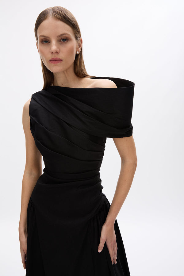 Rachel Gilbert Banksia Gown Black | Shop Rachel Gilbert Online – Rachel Gilbert US