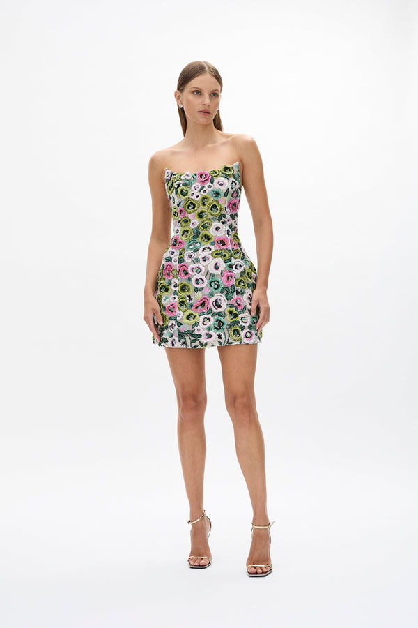 rachel gilbert Camden Mini Green Multi | Shop Rachel Gilbert Online – Rachel Gilbert US