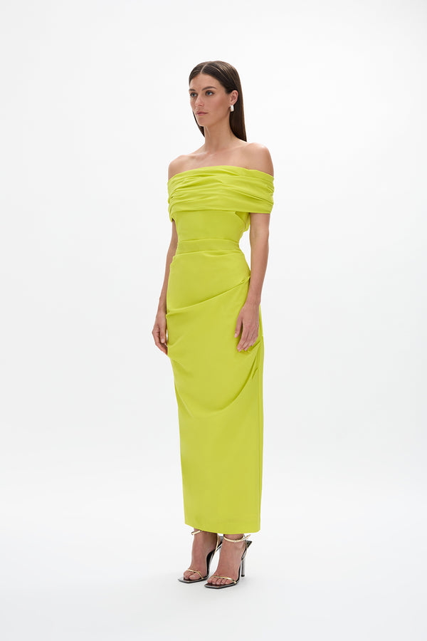 Rachel Gilbert Camille Dress Citrus | Shop Rachel Gilbert Online – Rachel Gilbert US