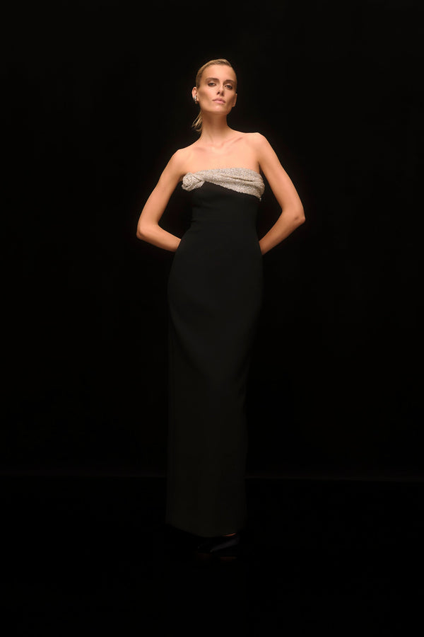 Rachel Gilbert Charlotte Gown Black | Shop Rachel Gilbert Online – Rachel Gilbert US