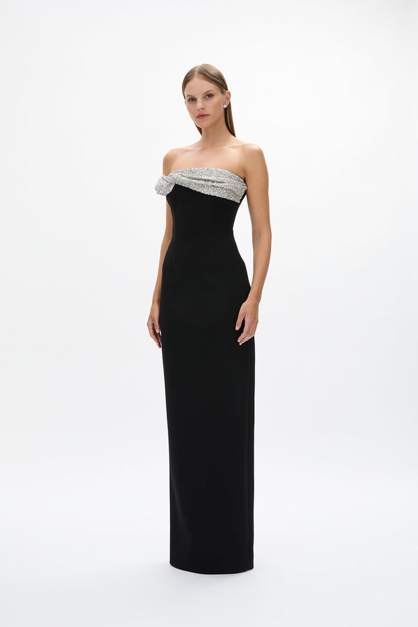 Rachel Gilbert Charlotte Gown Black | Shop Rachel Gilbert Online – Rachel Gilbert US