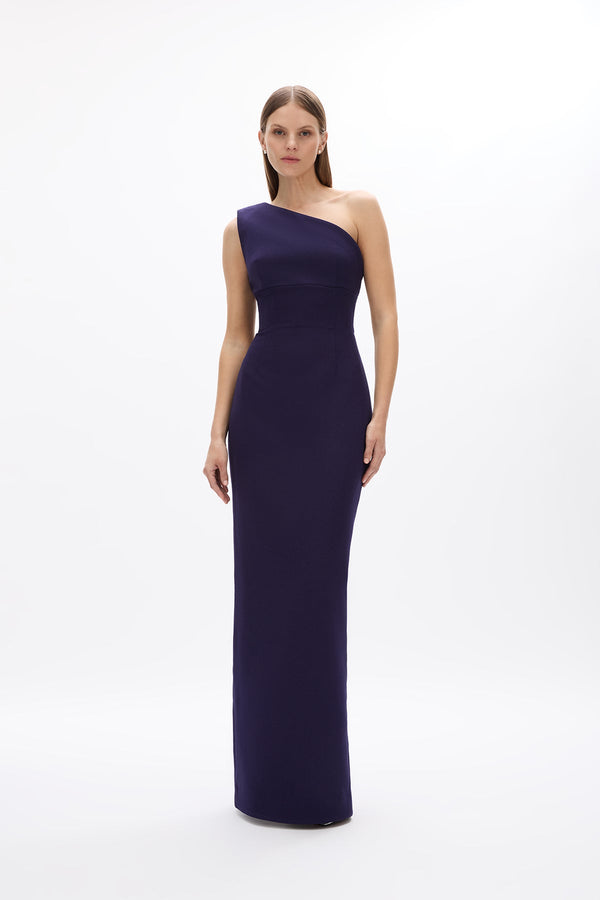 Rachel Gilbert Clara Gown Dark Indigo | Shop Rachel Gilbert Online – Rachel Gilbert US