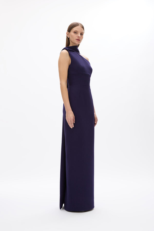 Rachel Gilbert Clara Gown Dark Indigo | Shop Rachel Gilbert Online – Rachel Gilbert US