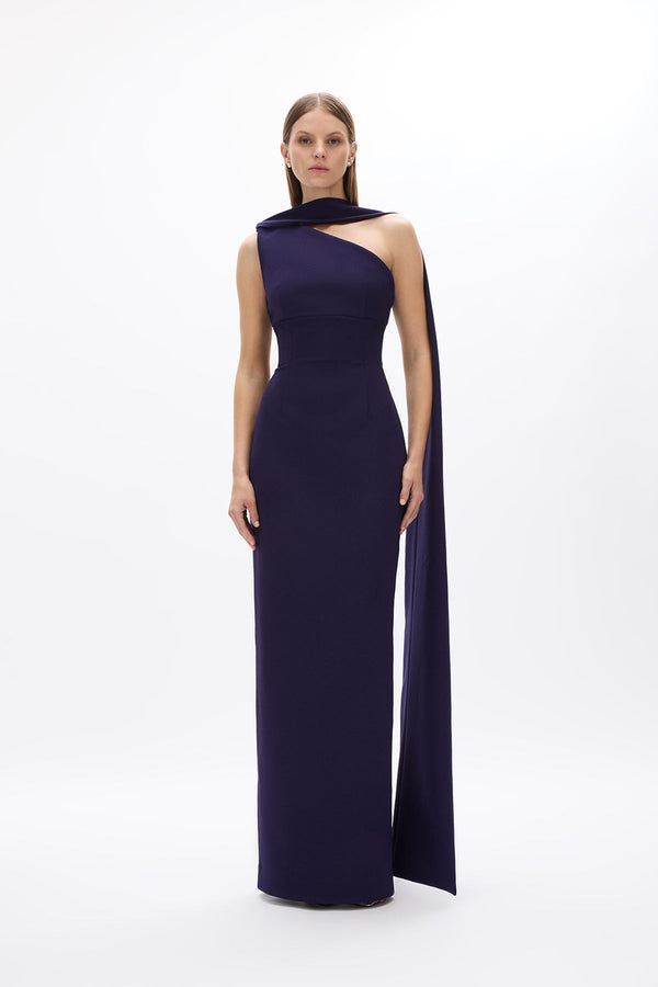 rachel gilbert Clara Gown Dark Indigo | Shop Rachel Gilbert Online – Rachel Gilbert US