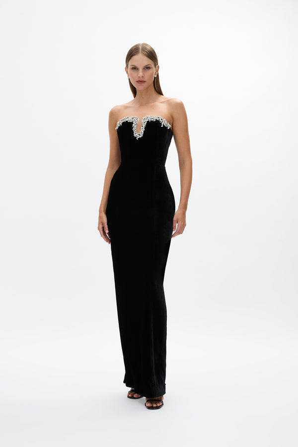 rachel gilbert Claudine Gown Black | Shop Rachel Gilbert Online – Rachel Gilbert US