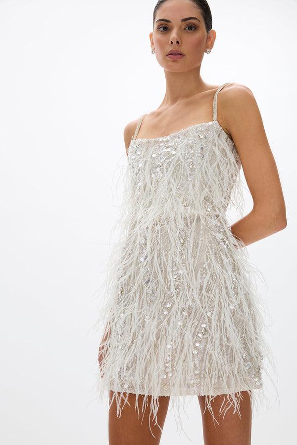 Rachel Gilbert Cynthia Mini Ivory | Shop Rachel Gilbert Online – Rachel Gilbert US