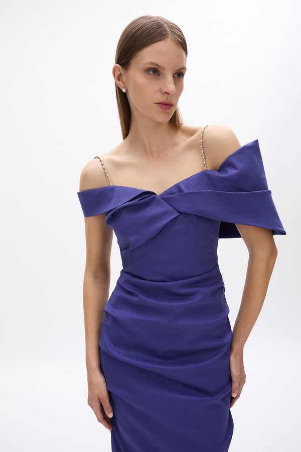 Rachel Gilbert Dahli Gown Purple | Shop Rachel Gilbert Online – Rachel Gilbert US