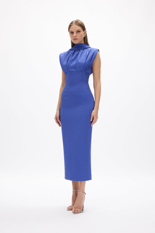 Rachel Gilbert Dion Dress Blue | Shop Rachel Gilbert Online – Rachel Gilbert US