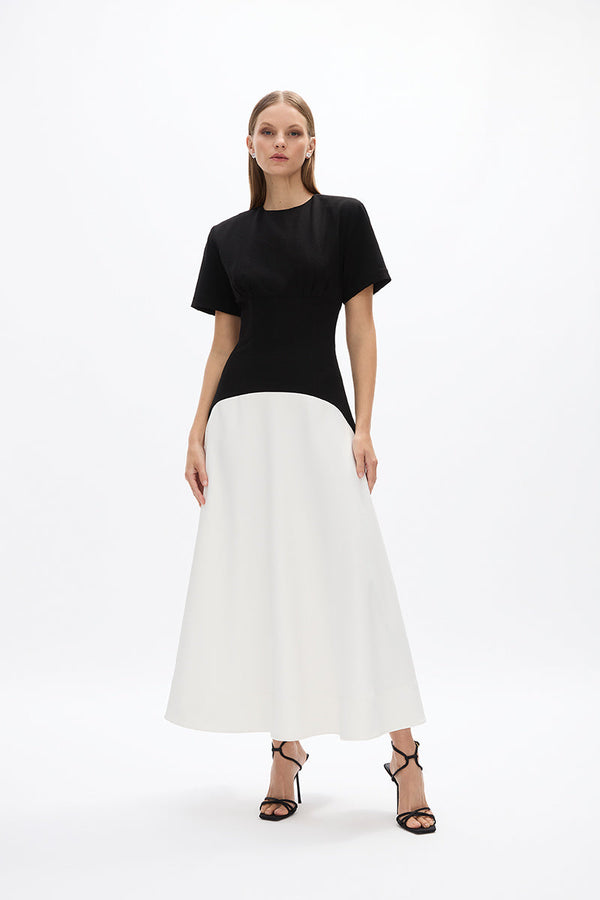 rachel gilbert Dover Dress Black/White | Shop Rachel Gilbert Online – Rachel Gilbert US