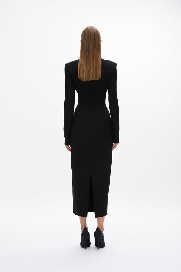 Rachel Gilbert Dover Sleeve Dress Black | Shop Rachel Gilbert Online – Rachel Gilbert US