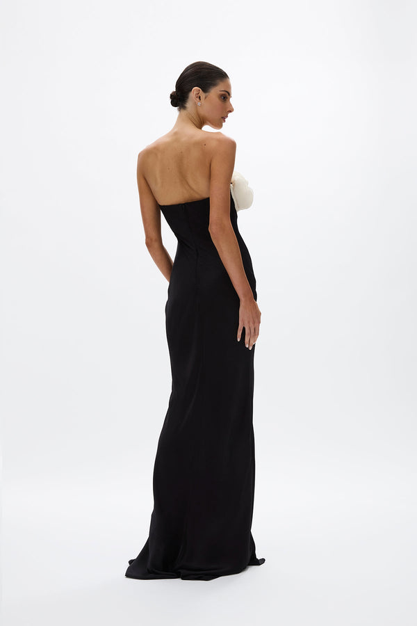 Rachel Gilbert Fiorella Gown Black/Ivory | Shop Rachel Gilbert Online – Rachel Gilbert US
