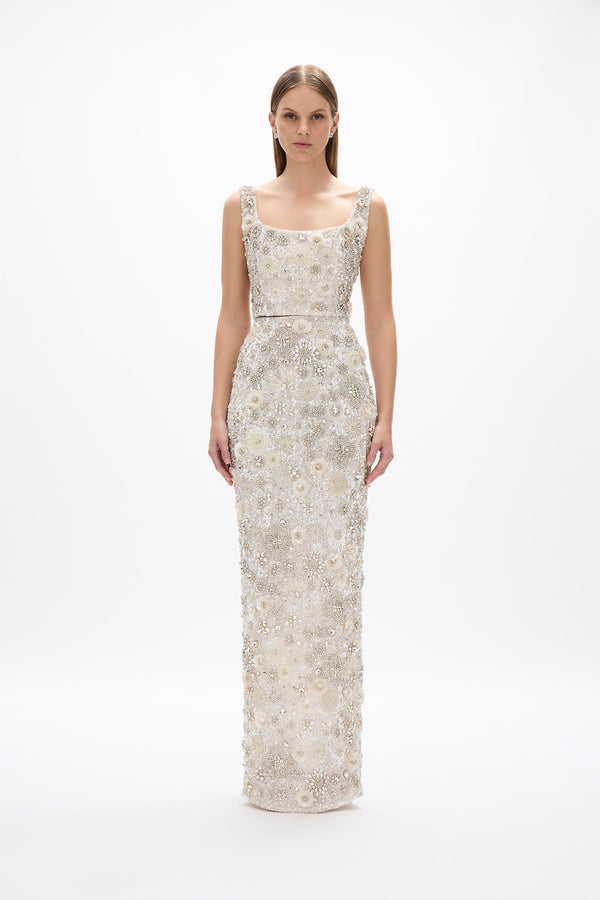 rachel gilbert Francesca Skirt Ivory | Shop Rachel Gilbert Online – Rachel Gilbert US