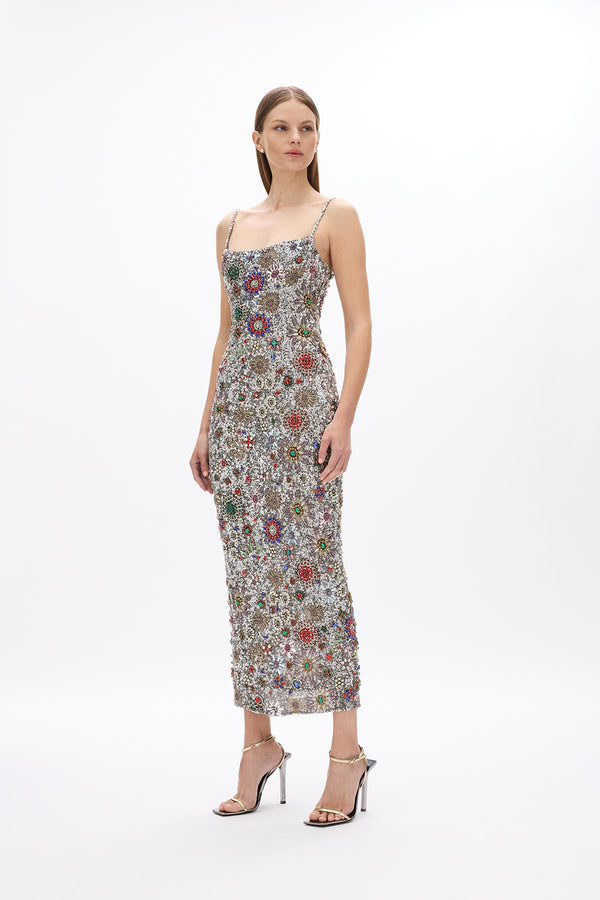 Rachel Gilbert Francesca Star Gown Silver | Shop Rachel Gilbert Online – Rachel Gilbert US