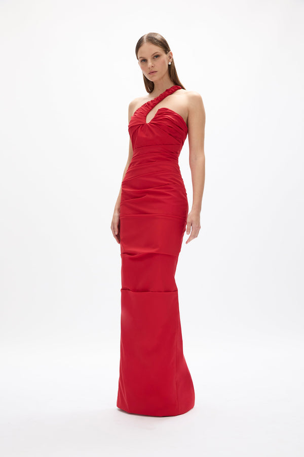 Rachel Gilbert Freda Gown Red | Shop Rachel Gilbert Online – Rachel Gilbert US