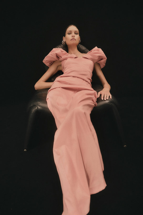 Rachel Gilbert Frey Gown Blush | Shop Rachel Gilbert Online – Rachel Gilbert US