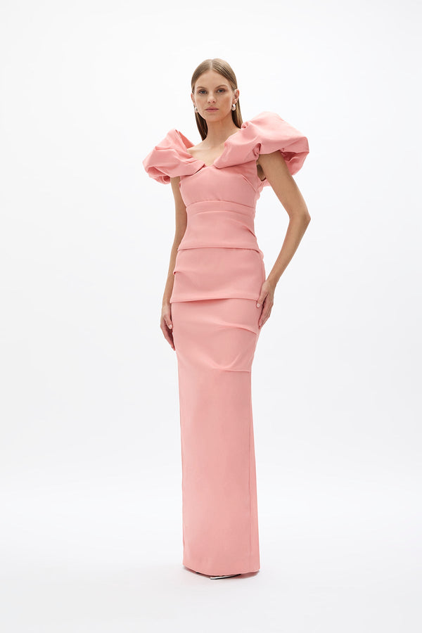 Rachel Gilbert Frey Gown Blush | Shop Rachel Gilbert Online – Rachel Gilbert US