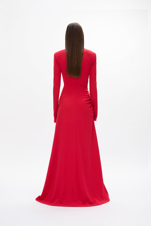 Rachel Gilbert Gabrielle Gown Lollipop | Shop Rachel Gilbert Online – Rachel Gilbert US