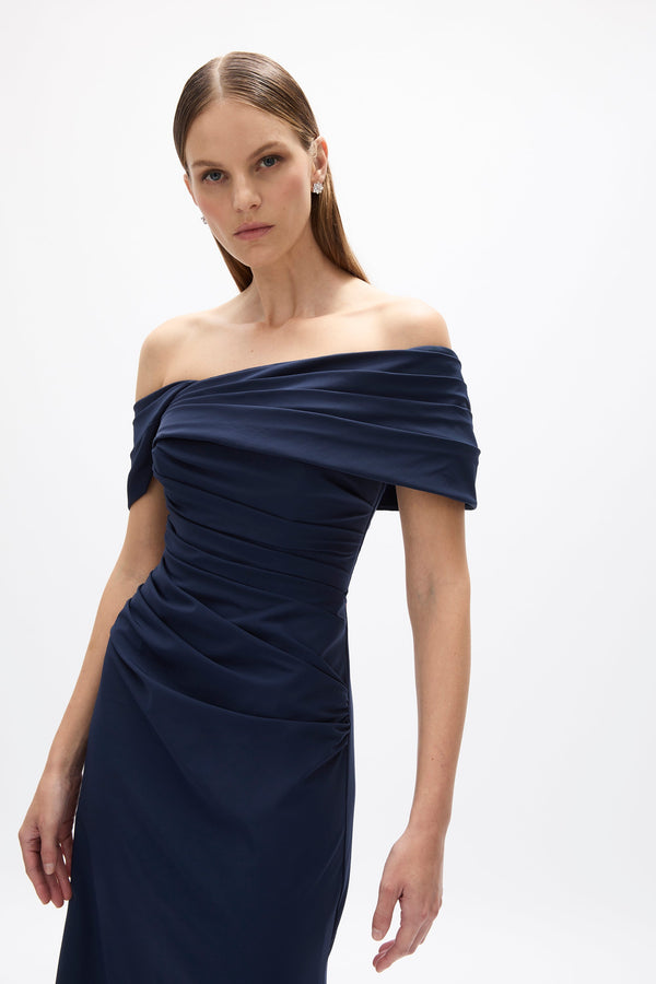 Rachel Gilbert Gale Dress Navy | Shop Rachel Gilbert Online – Rachel Gilbert US